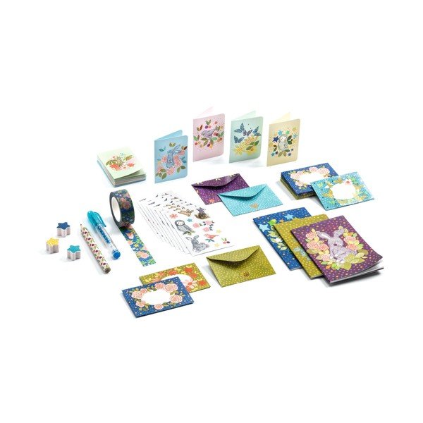 Levélíró készlet Mini Elodie Box - Djeco