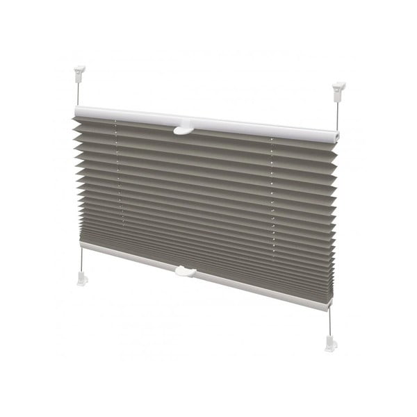 Antracitszürke roló 72,5x150 cm Plisé Verona Termo – Gardinia-image-1