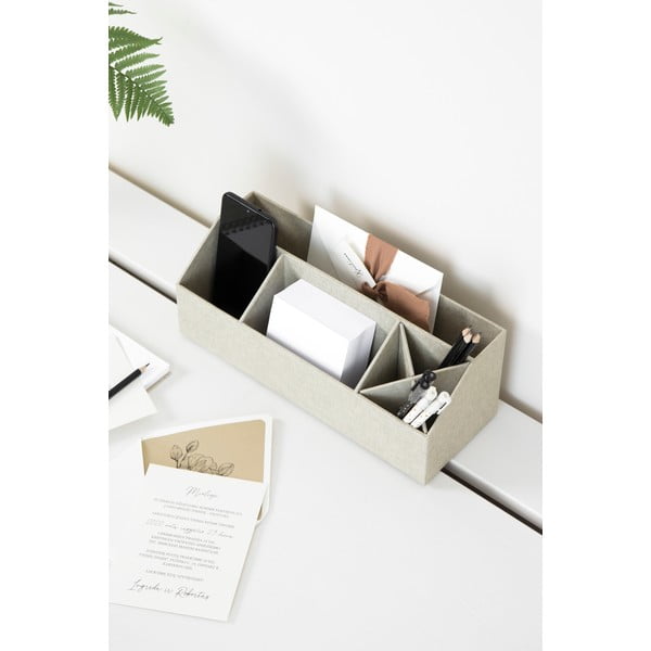 Karton rendszerező írószerekhez Elisa Canvas Paper Laminate – Bigso-image-1