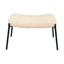 Krémszínű műszőrme lábtartó Glasgow – House Nordic