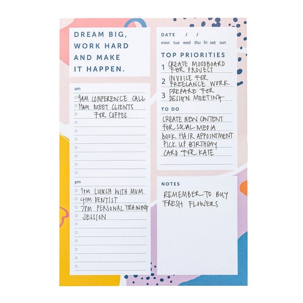 Work Hard jegyzettömb - Busy B-image-1