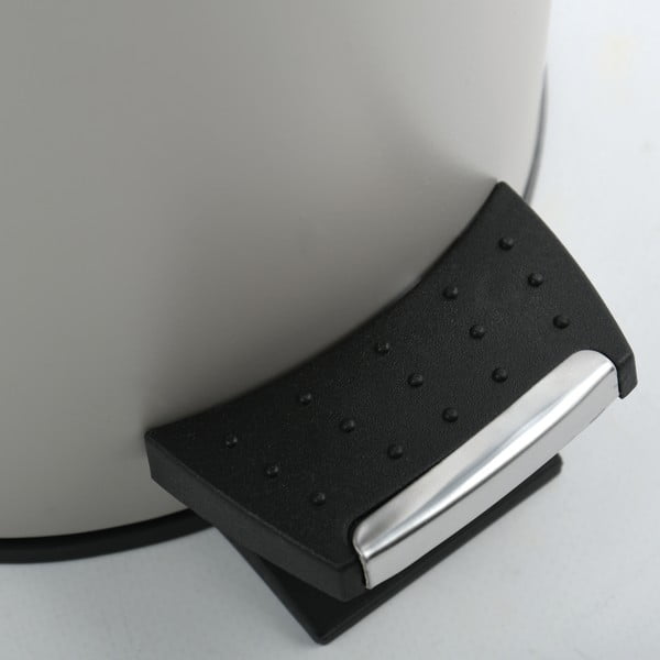 Szürkésbarna acél pedálos szemetes 3 l   Adonis – Spirella-image-4