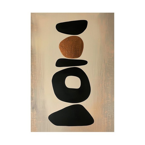 Nyomtatott vászon kép 70x100 cm Stones – Styler