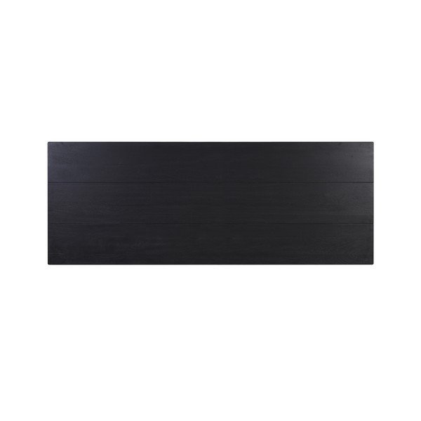 Fekete étkezőasztal 100x240 cm Muden – Light & Living-image-4