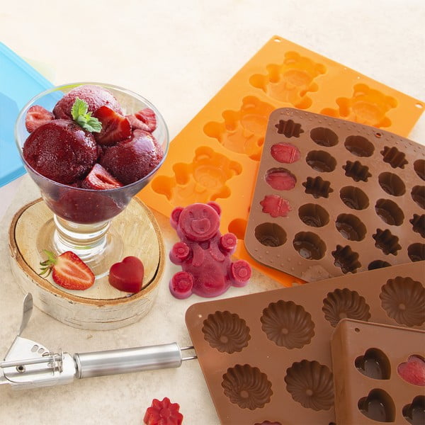 Szilikon praliné sütőforma 20,5x21 cm – Orion-image-2