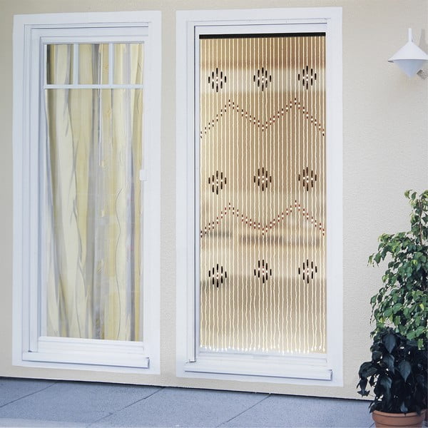 Natúr színű bambusz függöny ajtóra 90x200 cm – Maximex-image-2