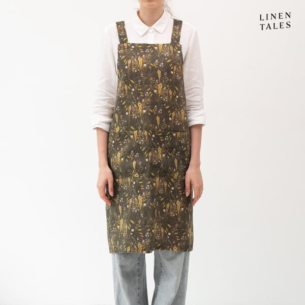 Len kötény Woodland – Linen Tales