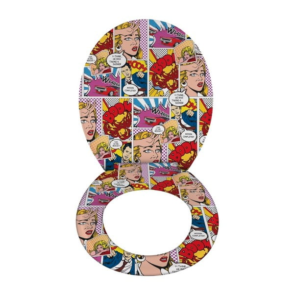 Pop Art WC-ülőke, 45 x 37,5 cm - Wenko-image-2
