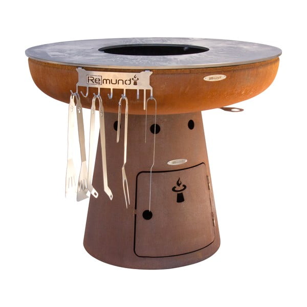 Faszenes grillsütő ø 102 cm Nero L – Remundi-image-3