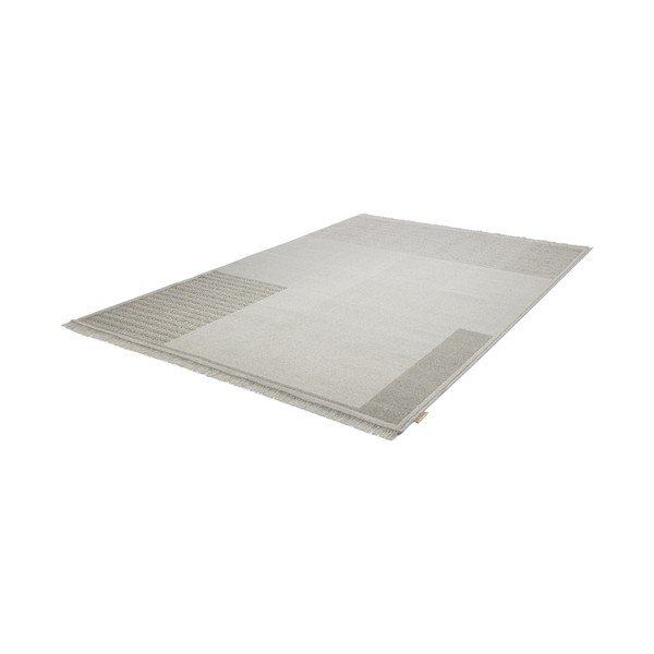 Világosszürke gyapjú szőnyeg 160x230 cm Nizer – Agnella-image-4