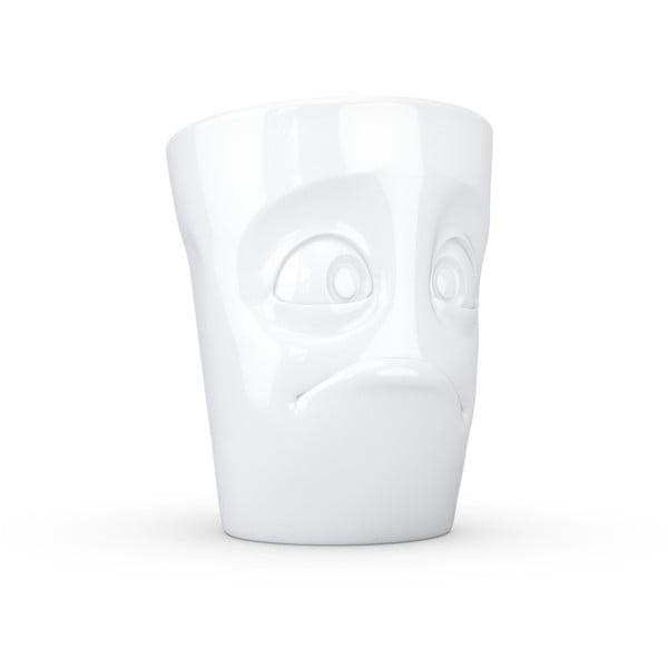 Fehér 'tanácstalan' porcelánbögre - 58products-image-1