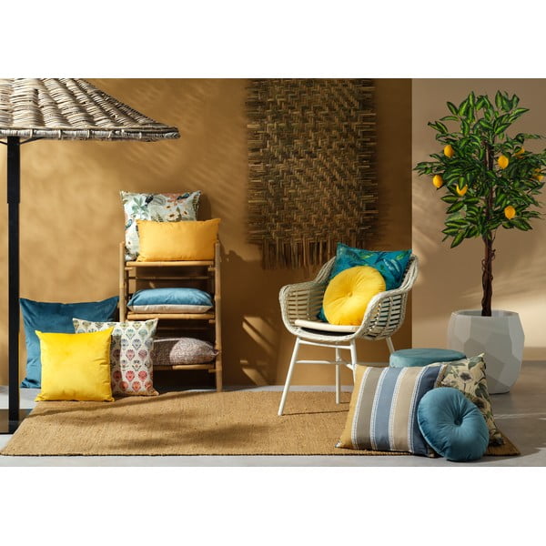 Jolie kék kültéri párna, ø 40 cm - Hartman-image-3