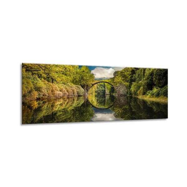 Glas Views Devil Bridge kép, 50 x 125 cm - Styler-image-2