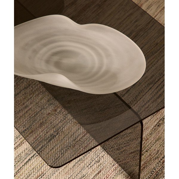 Üveg dekoratív tál 56x26 cm Ondaro – Kave Home-image-1