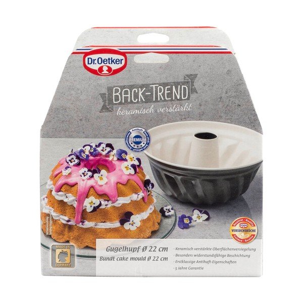 Kerámia felületű acél kuglófsütő forma, ø 22 cm - Dr. Oetker-image-2