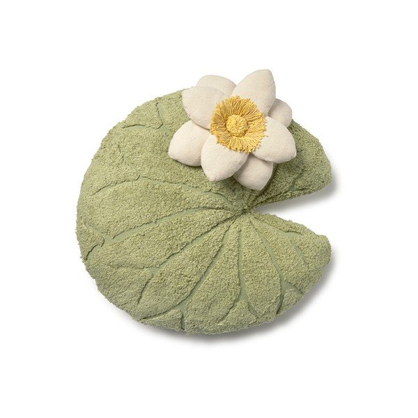 Pamut gyerek párna 60x60 cm Water Lily – Lorena Canals