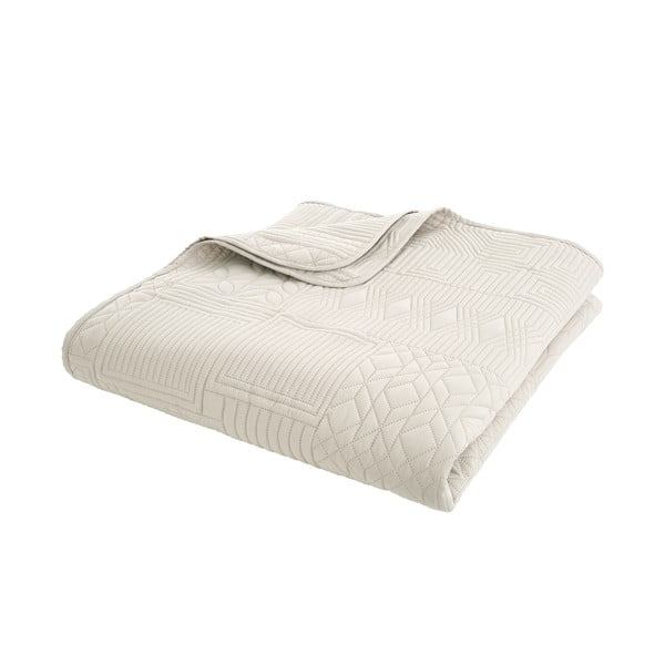 Bézs steppelt ágytakaró 220x230 cm Folkstone Geo – Catherine Lansfield