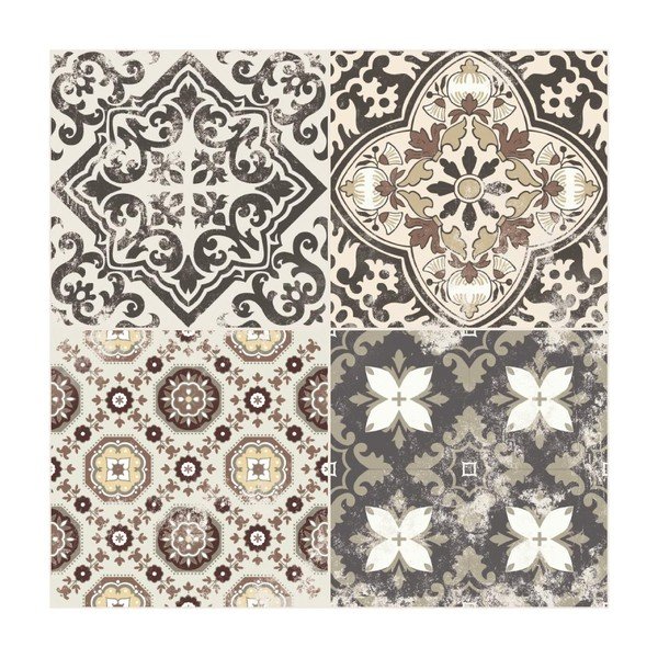 Floor Sticker Domingo padlómatrica, 45 x 45 cm - Ambiance-image-3