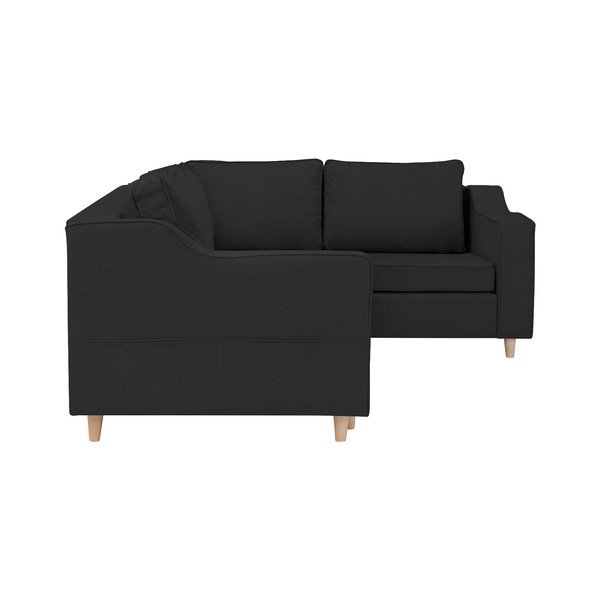 Jonquille sötétszürke négyszemélyes kinyitható kanapé, jobb oldali kivitel - Mazzini Sofas-image-4