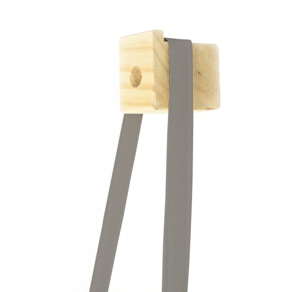 Colgante szürke fenyőfa kaspó, 17 x 62 cm - Surdic-image-2