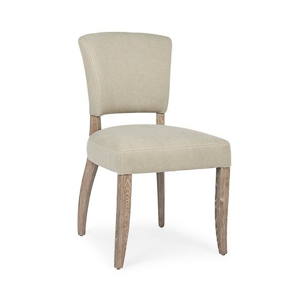 Bézs kárpitozott étkezőszék Maratriz – Bizzotto