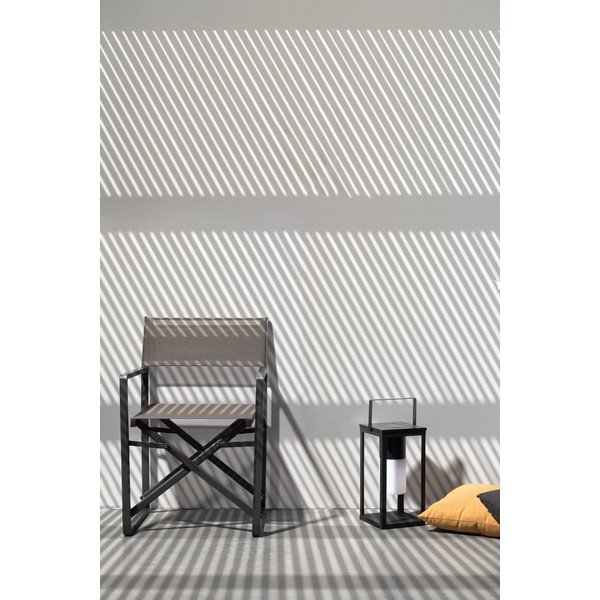 Fekete napelemes-USB LED lámpás (magasság 38 cm) Solar – Bizzotto-image-1