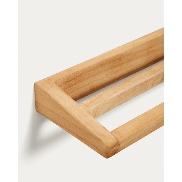 Natúr színű fa törölközőtartó Vedel – Kave Home-image-4