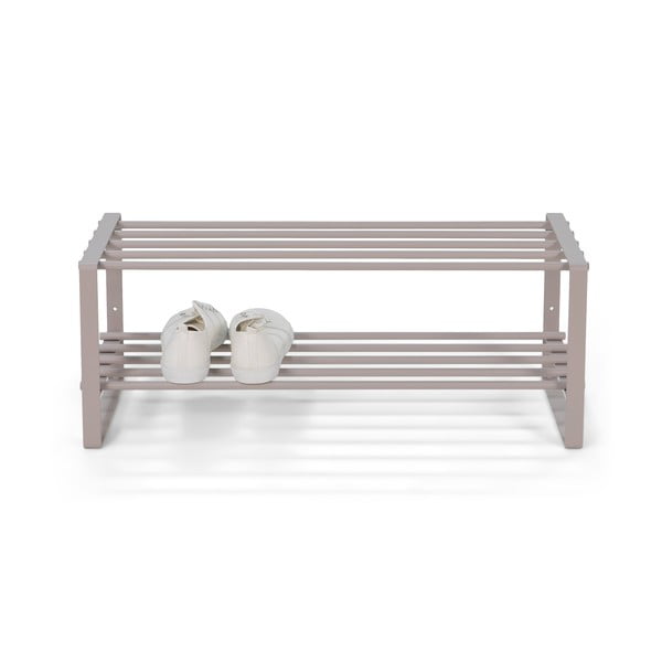 Szürkésbarna fém cipőtartó 70x29x27 cm Rex – Spinder Design-image-2