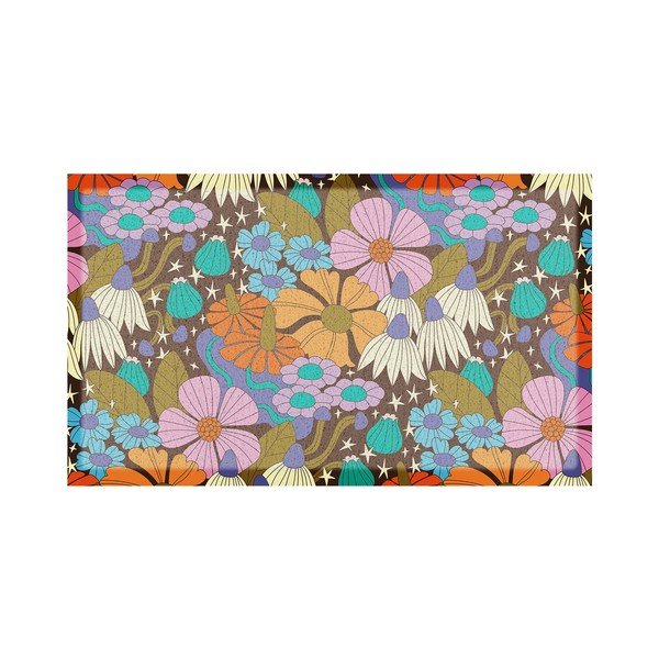 Újrahasznosított műanyag lábtörlő 40x70 cm Elizabeth Olwen  – Artsy Doormats