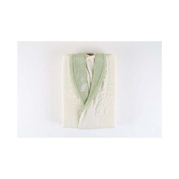 Greg zöld uniszex köntös 100% pamutból, S/M-es méret-image-1