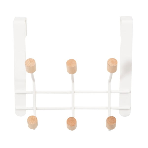 Ajtóra fém akasztó ajtóra, 6 db - Compactor-image-2