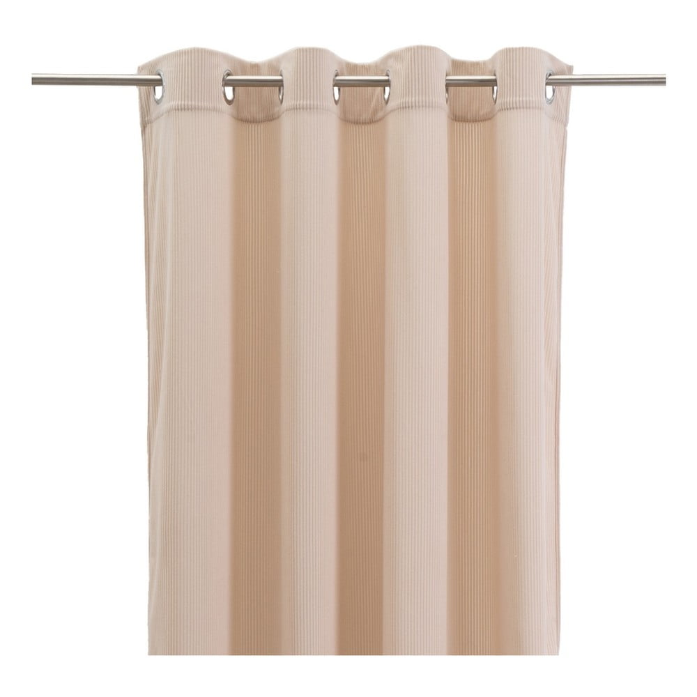 Bézs kordbársony függöny 140x260 cm Merely – Casa Selección
