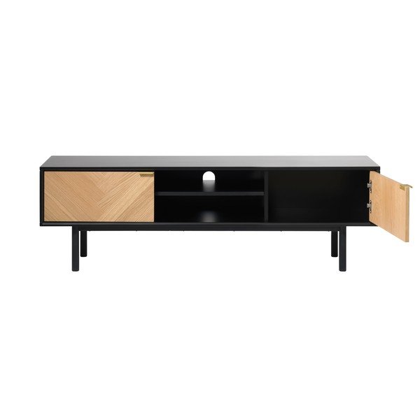 Calvi TV-állvány tölgyfa dekorral - Unique Furniture-image-2