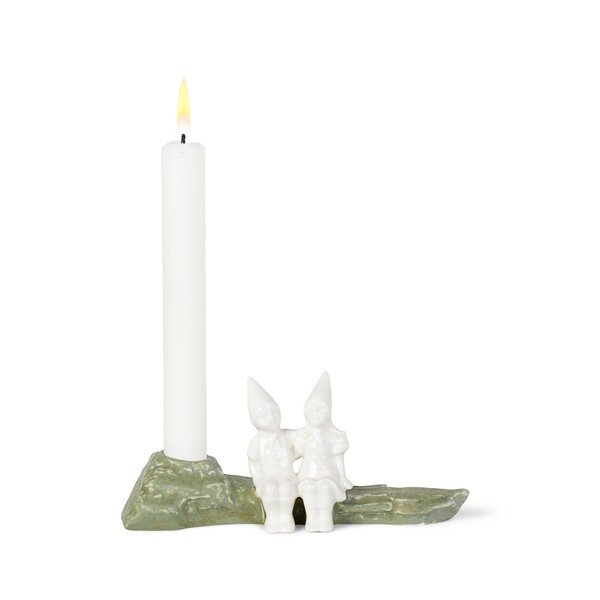 Christmas Tales karácsonyi agyagkerámia gyertyatartó, hosszúság 19 cm - Kähler Design-image-2