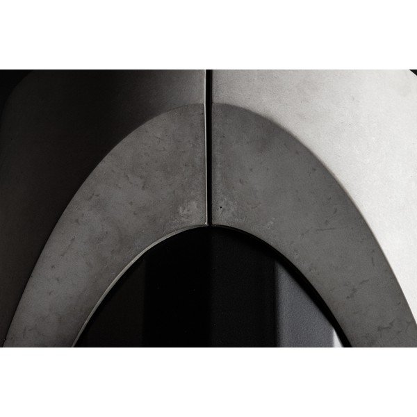 Étkezőasztal tölgyfa dekoros asztallappal 140x140 cm Sharp - Lyon Béton-image-4