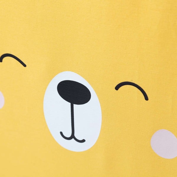 Sárga gyerek puff Rainbow Bear - Yellow Tipi-image-1