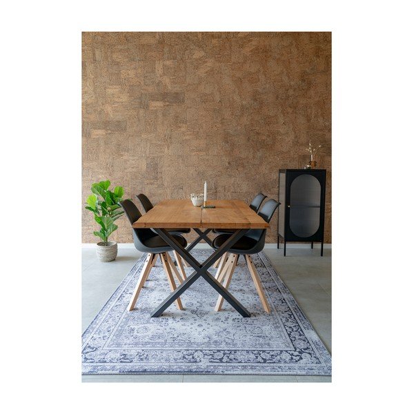 Fekete étkezőszék szett 2 db-os Bergen – House Nordic-image-4