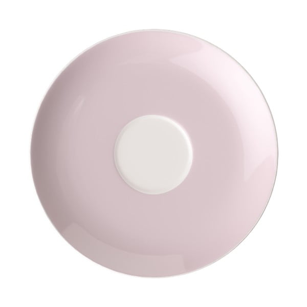 Fehér-rózsaszín porcelán csészealj ø 17.4 cm Rose Garden  - Villeroy&Boch
