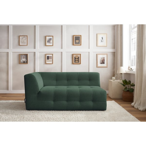 Sötétzöld kanapé modul (bal oldali) Kleber - Bobochic Paris-image-1