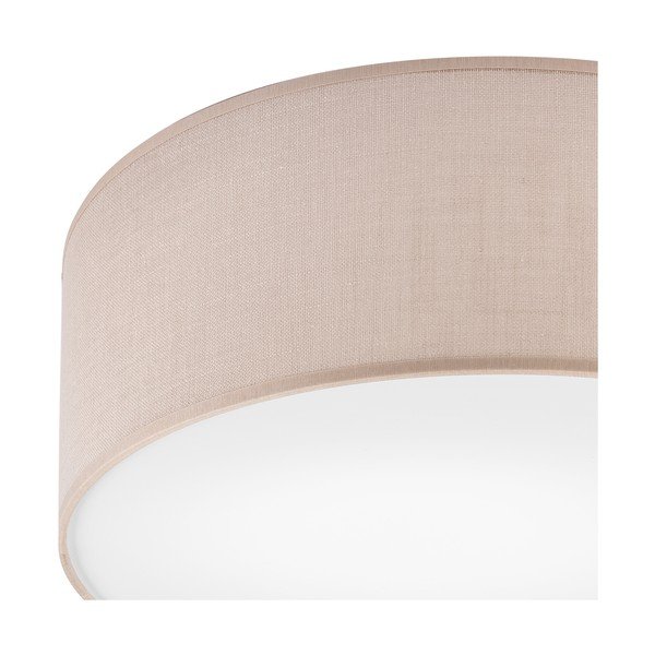Bézs mennyezeti lámpa textil búrával ø 35 cm Vivian – LAMKUR-image-3