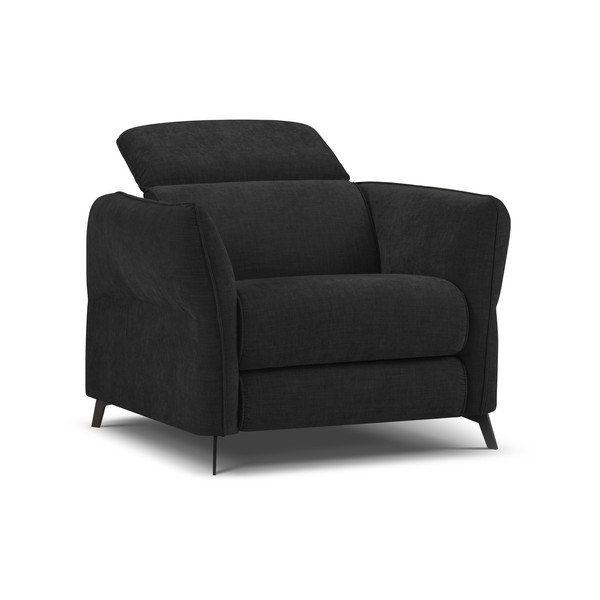 Fekete fotel Hubble – Windsor & Co Sofas-image-2