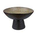 Fekete-bézs kőedény tál ø 31,5 cm By Hand  – Mette Ditmer Denmark