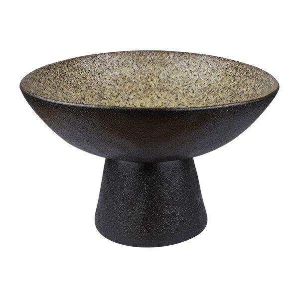 Fekete-bézs kőedény tál ø 31,5 cm By Hand  – Mette Ditmer Denmark