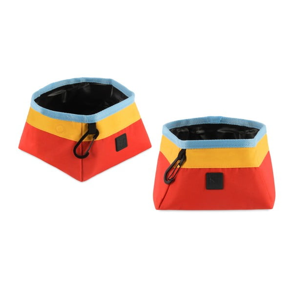 Összecsukható textil utazótálka ø 18 cm Sunrise - P.L.A.Y.-image-3