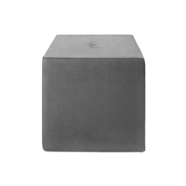 Margaret világosszürke puff, 40 x 45 cm - Mazzini Sofas-image-2