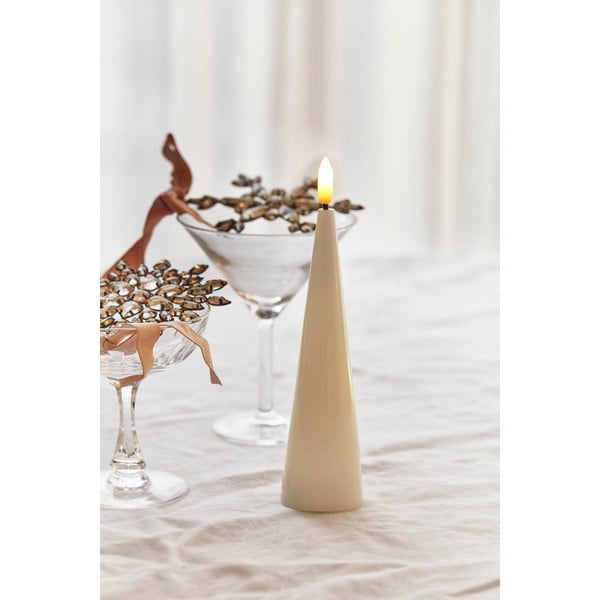 Elemmel működő LED gyertya (magasság 17 cm) Sille – Sirius-image-1