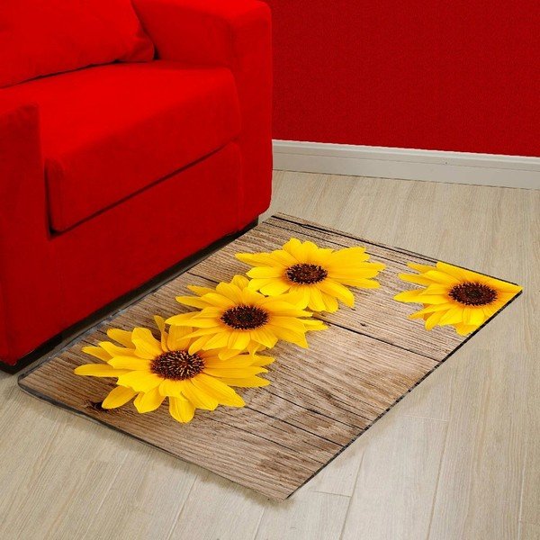 Flower vinil szőnyeg, 52 x 75 cm-image-3