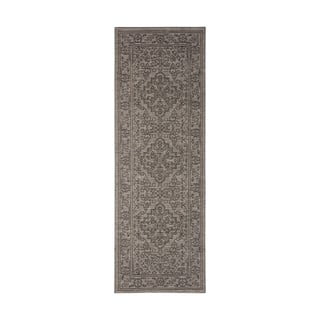 Tyros szürke-barna kültéri szőnyeg, 70 x 200 cm - NORTHRUGS