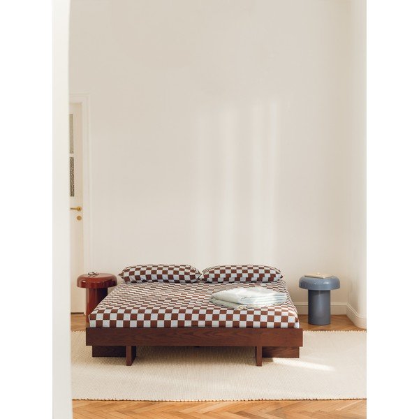 Pamut-szatén párnahuzat 50x70 cm Plu – noo.ma-image-1