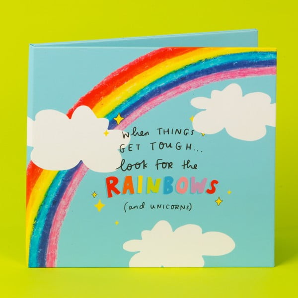 Rainbows becsukható képkeret - Happy News